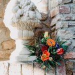 Strauß kreativ mit Frühlingsblumen