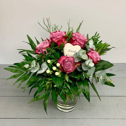 Tiziano Herz und Blumen