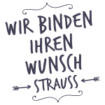 Wir binden ihren Wunschstrauß