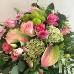 Strauß Sweet Elegance in pink mit Rosen